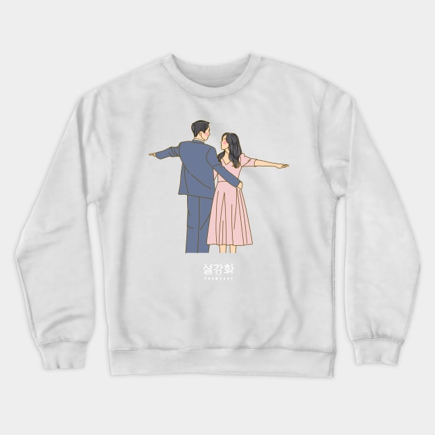 Snowdrop K-drama Crewneck Sweatshirt by ArtByAzizah